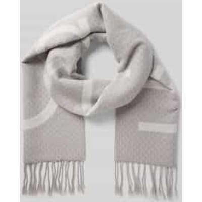 Sciarpa Calvin Klein Emblem Aop Bold Logo Fringe Wove - Fashion Wear - Vrouwen