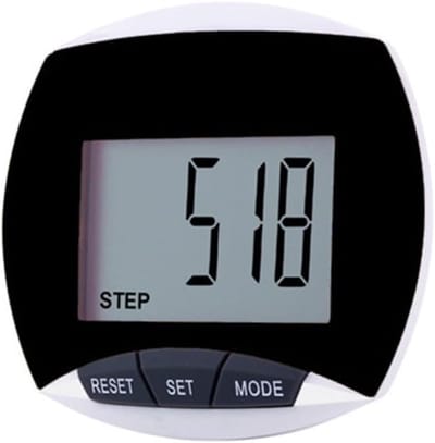 Digitale Stappenteller - Fitness Tracker - Gezondheid Bijhouden - 3D Sensor - Groot LCD - Zwart