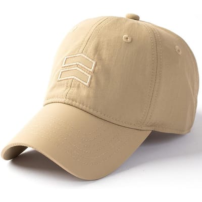 Nieuwe Grote Maat Sneldrogende Baseballpet Grote Maat Ademende Zachte Top Verstelbare Snapback Mode Unisex Sport Hardlooppetten 56-59CM gray