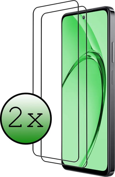 Screenprotector - 2 Stuks Geschikt voor OPPO A80 - Full Cover - Beschermglas - Gehard Glas - Tempered Glass - Screen Protector
