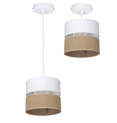 Scandinavische Boho Hanglamp The Duo - Natuurlijk Design