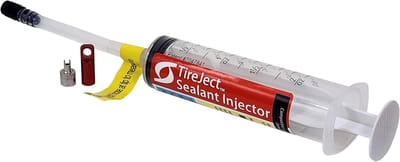 Band Sealant Injector - Kit Applicator - Banden Repareren - Rommelvrij Aanbrengen - 2oz - Transparant