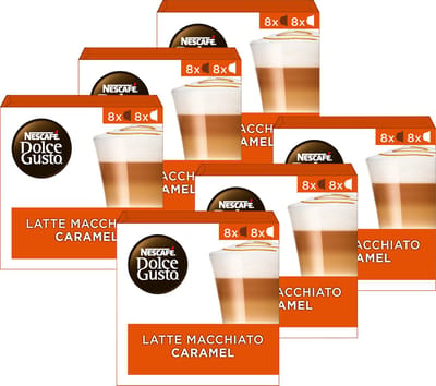 NESCAFÉ Dolce Gusto Latte Macchiato Caramel - 96 koffiecups voor 48 koppen koffie
