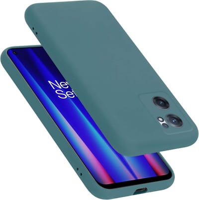 Cadorabo Hoesje geschikt voor OnePlus Nord CE 2 5G in LIQUID GROEN - Beschermhoes gemaakt van flexibel TPU silicone Case Cover