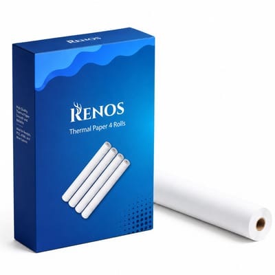 A4 Papierrollen - Mini Printer - Thermische Papierrollen - Printpapier - 4 STUKS - 120 vellen papier