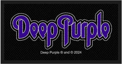 Deep Purple - Logo Patch - Zwart
