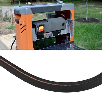 JHUBERS- Schaafmachine Riem - Stofafzuiger Nagels - Stofafzuiger Manicure - Rubber/vezelkoord - 330 mm omtrek - Compatibel met RIDGID R4331