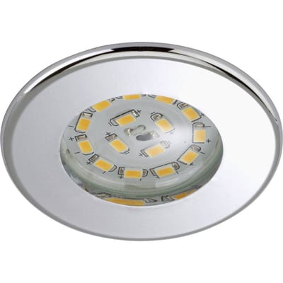 Briloner Efficiënte LED inbouwspot Nikas IP44 chroom