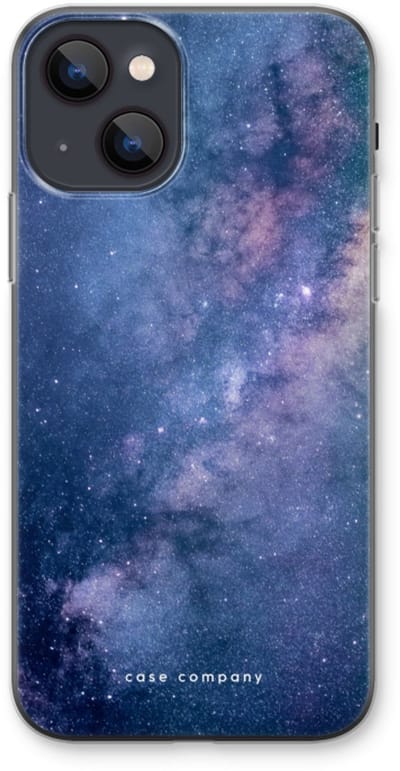 Case Company® - Hoesje geschikt voor iPhone 13 hoesje - Nebula - Soft Cover Telefoonhoesje - Bescherming aan alle Kanten en Schermrand