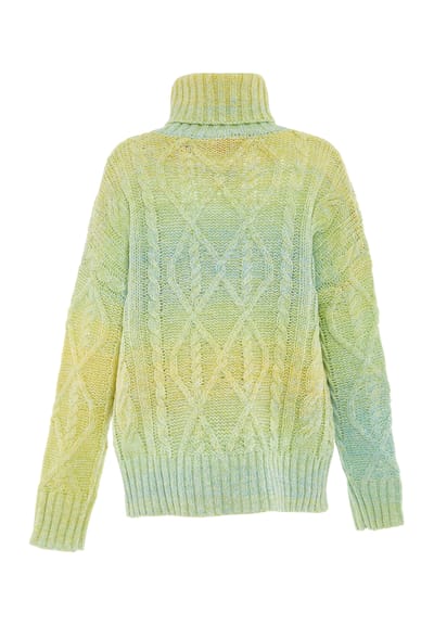 Mymo Trui met coltrui Dames LIME MUNT