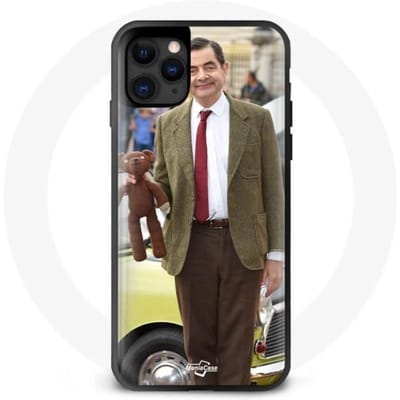 Coque - Mr Bean - Iphone 12 Mini - Souple - Noir - Enfant