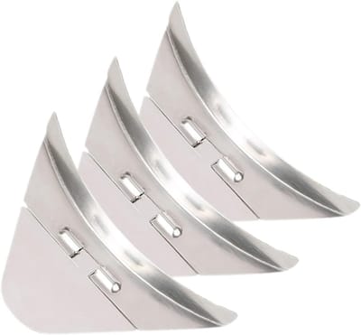 Tuitdeksels Waterkokers - Uitloop Covers - Keuken Hygiëne - Roestvrij Staal - 3 Stuks - Zilver