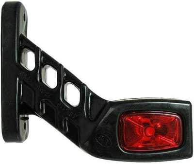 LED Zijlampen - Markeringslichten Vrachtwagen - Chassis Verlichting - Dubbel Pack - 12.5cm Lengte - Rood Wit Oranje
