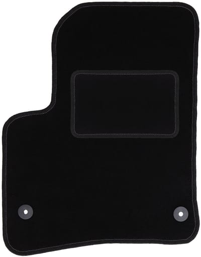 Bestuurdersmat zwart voor: Volkswagen Touareg I SUV (2002-2010)