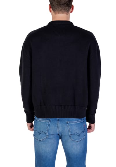 Tommy Jeans Knit Cardigan - Zwart - Heren - Maat L - Vest
