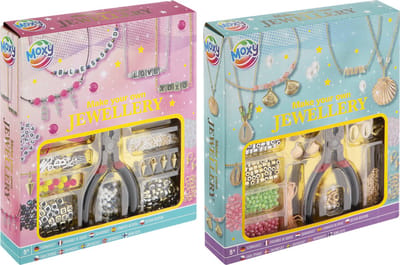 Moxy Armbandjes Maken Meisjes - Knutselpakket - Thema's Alfabet & Kralen en Bedels - Knutselen Meisjes