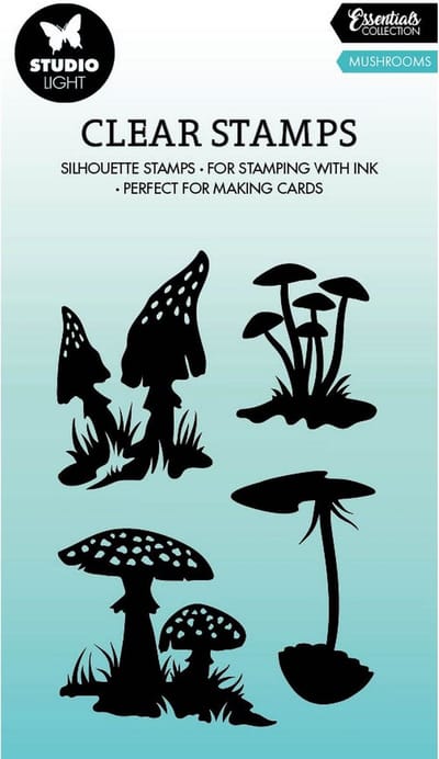 Studio Light • Essentials Clear Stempel Mushrooms