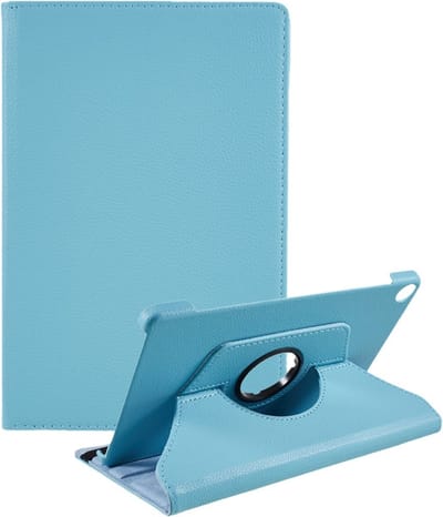 Coverup Tablethoes geschikt voor Lenovo Tab M10 Gen 3 Hoesje - 360° Rotating Book Case - Lichtblauw