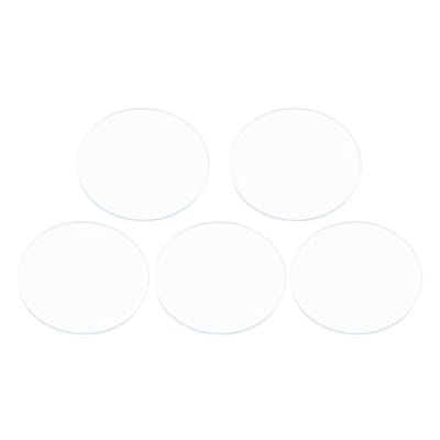 Dailygoody - Horlogeglas Vervangset - 5Pcs Plat Kristal Glas - Ideaal