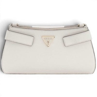 GUESS schoudertas Serenova Mini Crossbody Bag Creme White wit