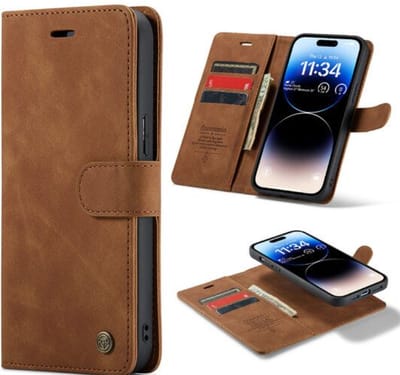 Casemania – Bookcase 2 in 1 – Geschikt voor – Samsung A55 – Boekmodel