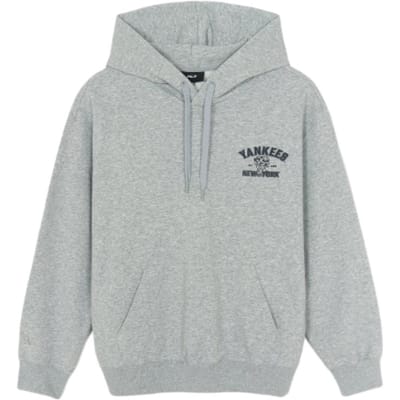MLB New York Yankees Pullover Hoodie Lange Mouw Heren hoodies 3AHDE0154-50MGS XXL gray