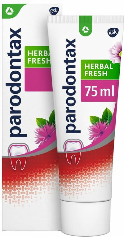 Parodontax - Tandpasta - Herbal Fresh - Bergamot & Mint - 75ml x 6