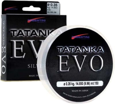 Tubertini Tatanka Evo Flurocarbon 350 M Grijs 0.450 mm