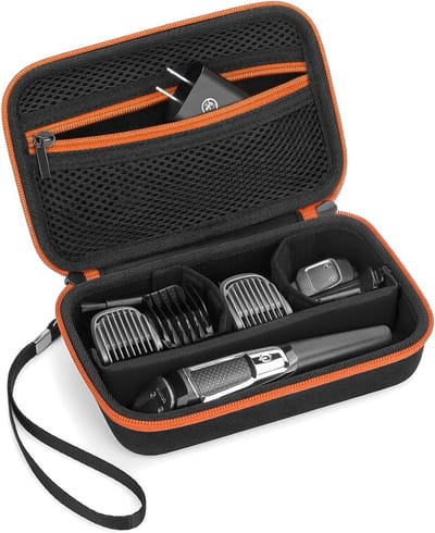 Reiszak voor Baardtrimmer, Geschikt voor Multigroom Series, Compact en Duurzaam, Zwart