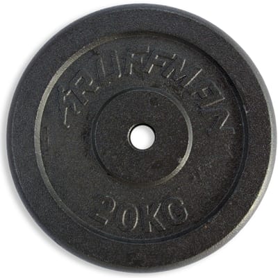 20kg halterschijf - gietijzer - 30mm - gewichten - halterset - gewicht schijven