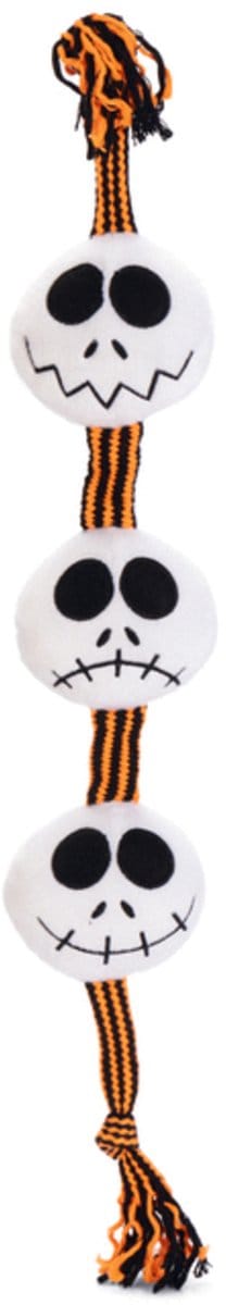 Beeztees Halloween Spookjesballen Touw - Hondenspeelgoed - 56x10 cm Multi-Color