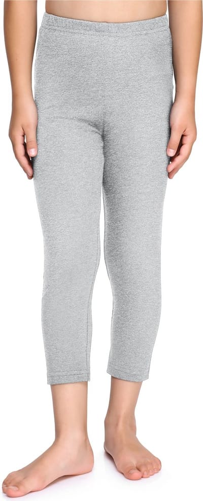 Merry Style Meisjes Leggings - Sport - Vrijetijdsbroek - Capri - Katoen - MS-MS10-226-LE - Middel gemêleerd - 128
