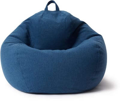Lumaland Comfort Line Indoor Zitzak XL - 90x110x50cm / 250l - Donkerblauw