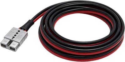 Anderson Stekkerset met 3 m 10 AWG-kabel, 50 A snelkoppeling voor lithiumbatterij en zonne-energie toepassingen, ideaal voor audio en extra bereik