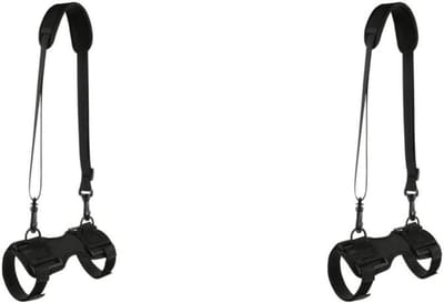 Draagbare Luidspreker Tas - Speaker Draagtas - Muziek Luisteren Onderweg - Verstelbare Schouderband - 195 cm - Zwart