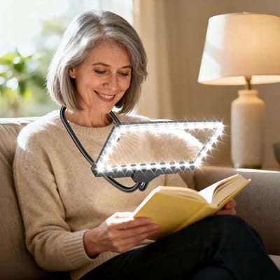 Vergrootglas voor Nauwkeurige Weergave, Handig voor Hobby's en Leesgemak, Draagbaar en Lichtgewicht
