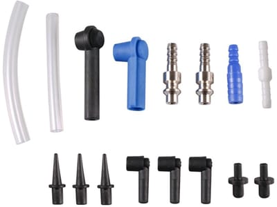 Dailygoods- Remvloeistofwisselaar 16-delige set - Remvloeistof connector - Pompleiding connector - Corrosiebestendig - Eenvoudige installatie - Goede afdichting - Remvloeistofset