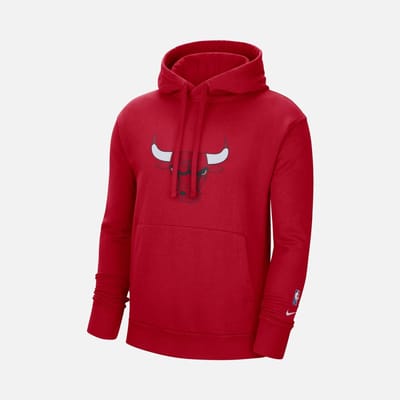 Nike Chicago Bulls Essentials NBA Fleece Pullover Hoodie - Hoodie - M - Red / Rood - NBA - Lifestyle