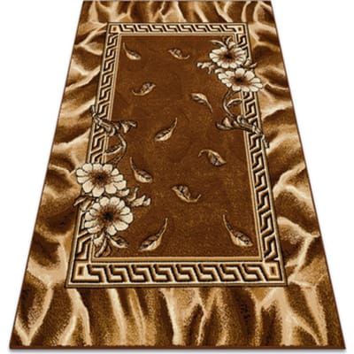 Kleden Rugsx Tapijt BCF Morad TRIO Klassiek bladje, bloemen 80x150 cm