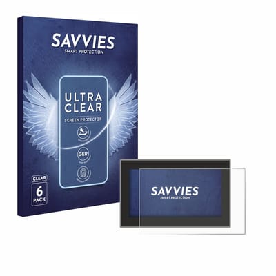 Savvies - Screenprotector voor Headrush Flex Prime - Folie Beschermfolie transparant 6 Stuks