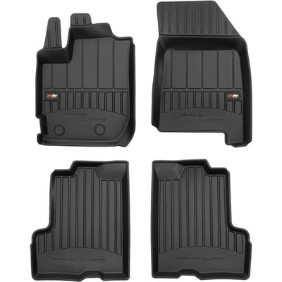 Frogum - Dacia Duster II (2017-2022) - Automatmatten 3D - TPE Rubber - 6cm Hoge Rand - Geurloos