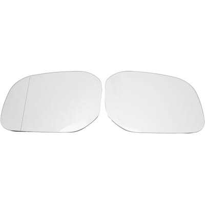 1 Paar Verwarmd Spiegelglas 2K5857521 Anti-condens Links Rechts Zijde Achteruitkijkspiegelglas voor Caddy white