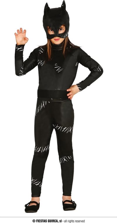 Fiestas Guirca - Black Kitty (14-16 jaar) - Carnavalskleding - Carnaval - carnavalskleding 2027 - Carnaval kostuum