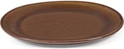 Serax Uncharted Out of Lines plat bord 18x16cm ocher