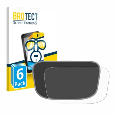 BROTECT - Screenprotector voor Segway E300SE/E110/E125 - Folie Beschermfolie transparant 6 Stuks