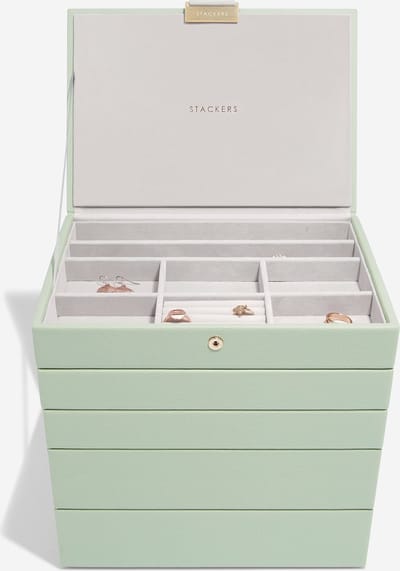 STACKERS SAGE GREEN - Sieradendoos - Juwelendoos - Sieradenhouder - Sieraden Organizer