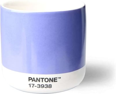 Copenhagen Design - Cortado Beker Dubbelwandig 170 ml - Very Peri 17-3938 - COY 2022 - Porselein - Paars