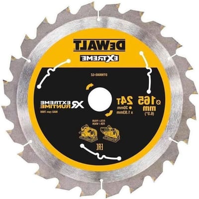 Extreme Runtime DT99561 cirkelzaagblad - Ø 165/20 mm 42 WZ/FZ voor fijne sneden