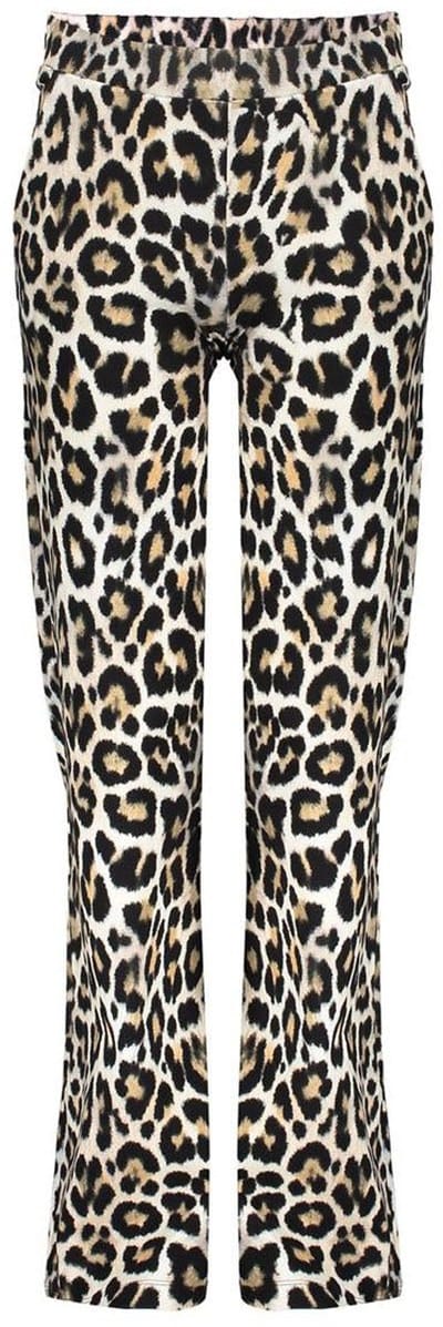 Geisha - Leopard broek - Zwart - Maat 128