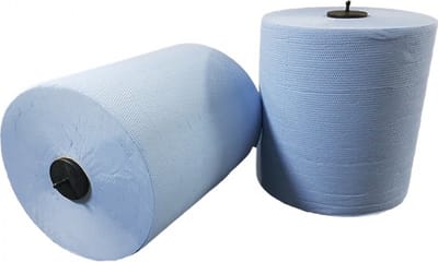 Handdoekrol Matic 140m – 2-laags, 6 st. | Hygiëne Papier voor Dispensers | Cellulose | Premium | (per pak)
